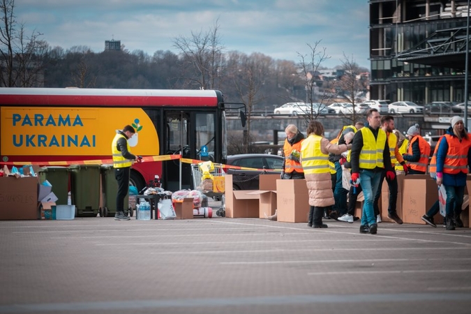 Kauniečiai tęsia gerumo bangą: skelbiama, ko ukrainiečiams šiuo metu reikia labiausiai