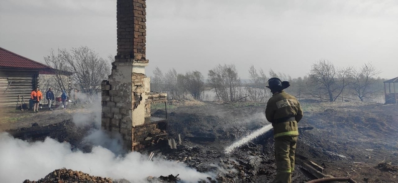 Sibire užsiliepsnojo apie 200 pastatų, yra žuvusių