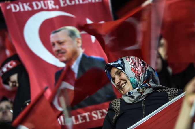 R. T. Erdoganas: vokiečių mitingų draudimas – nacių praktika