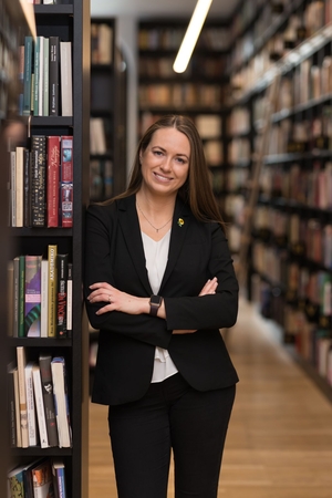 Geriausia jaunoji bibliotekininkė: knygos galia – didžiulė