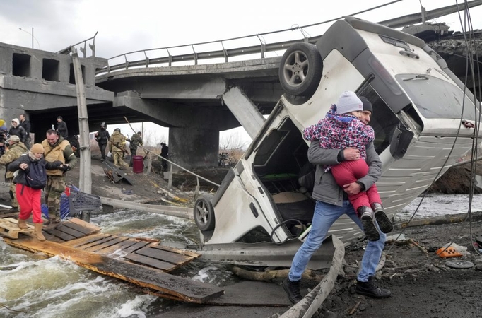 Viceministras: didesnė pagalba Ukrainai būtų įšaldytą rusų turtą naudojant koordinuotai