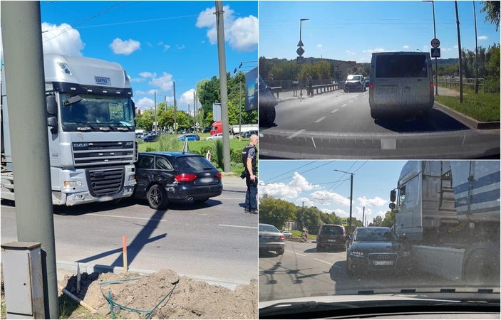 Juoda diena keliuose: iki pietų sužaloti keturi žmonės, žmogų partrenkęs vairuotojas paspruko
