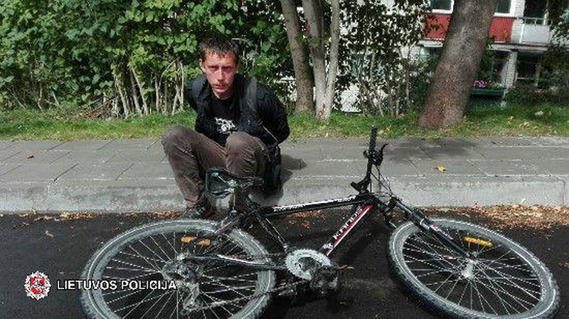 Dar nespėjus parašyti pareiškimo, dviračių vagys buvo sulaikyti