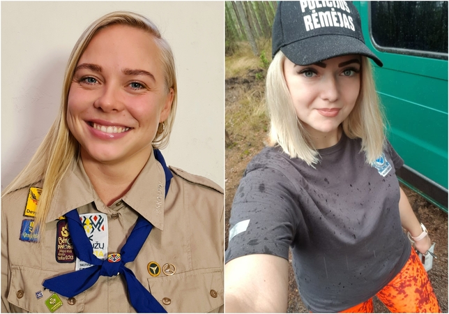 Laura Liubinaitė (kairėje) ir Samanta Atmanavičiūtė (dešinėje)