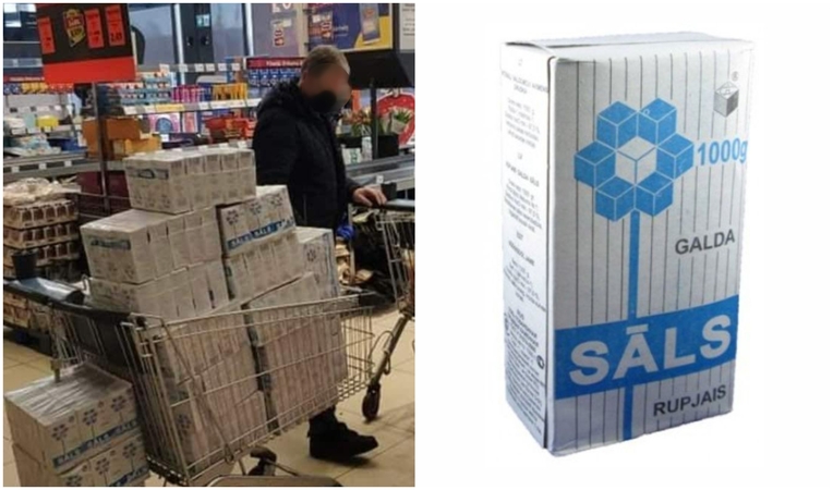 Vienos pakuotės negana – druską miestiečiai perka vežimais?