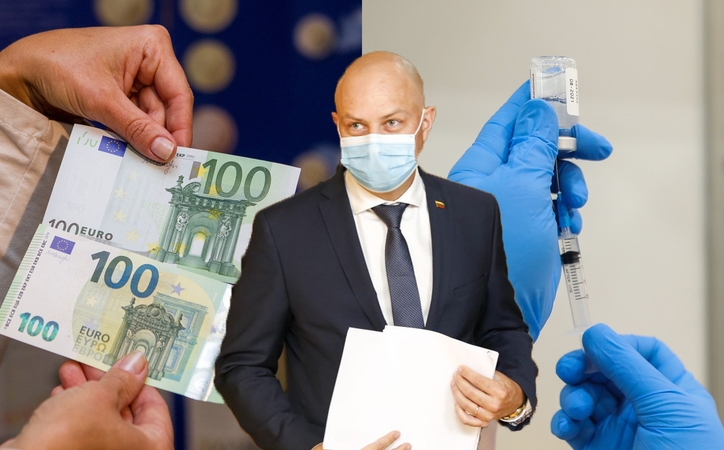 A. Veryga patobulino įstatymo projektą dėl išmokų už skiepus: 100 eurų gautų daugiau žmonių