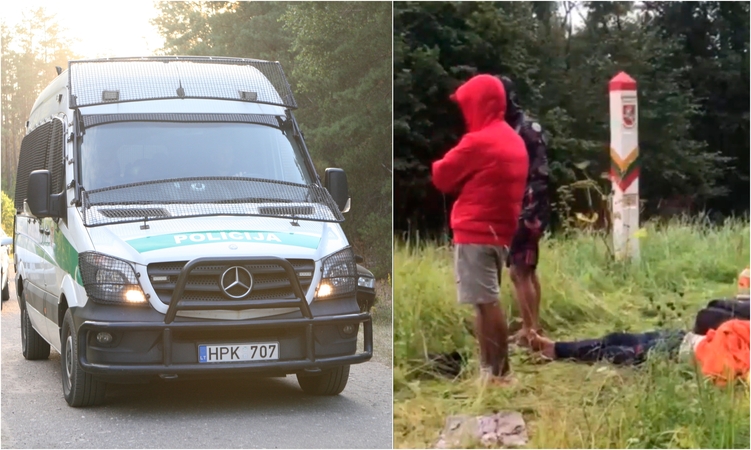 Vos patekęs į Lietuvą neteisėtas migrantas atsidūrė už grotų: telefone – vaikų pornografija