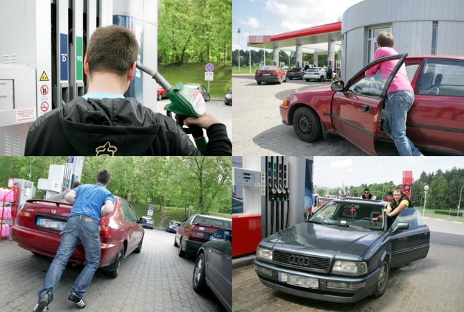 Nauji ribojimai – ir degalinėse: dalis įsileis tik su galimybių pasu