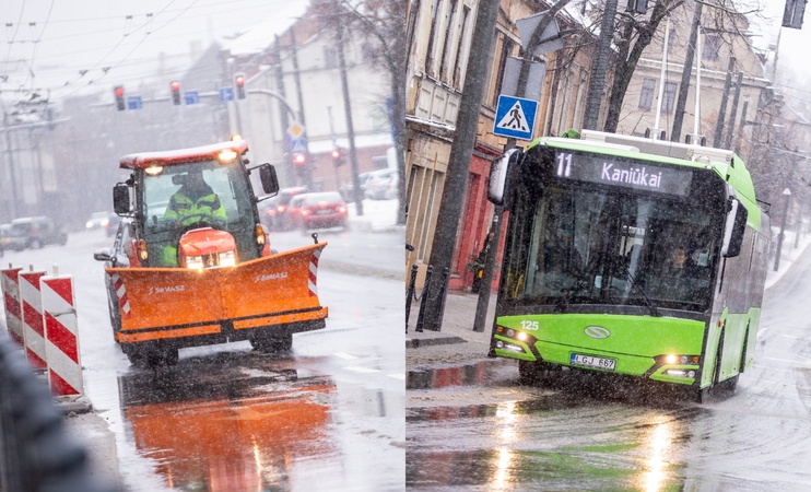 Su nerimu laukia šaltuko: tikisi, kad kelininkai bus stropūs
