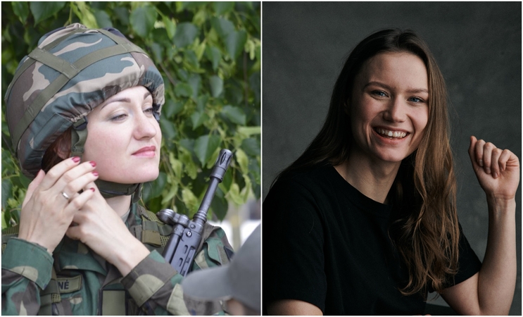 Jurga Navikienė (kairėje) ir Žygimantė Elena Jakštaitė (dešinėje)