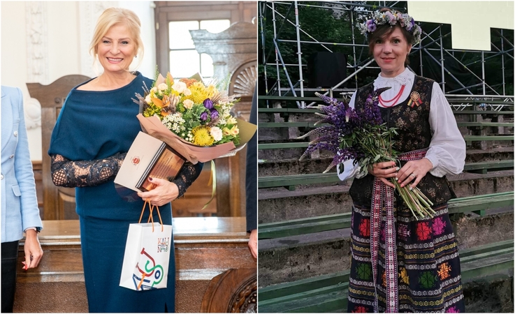 Nomeda Vilkanauskaitė-Kukulskienė (kairėje) ir Renata Mišeikienė (dešinėje)