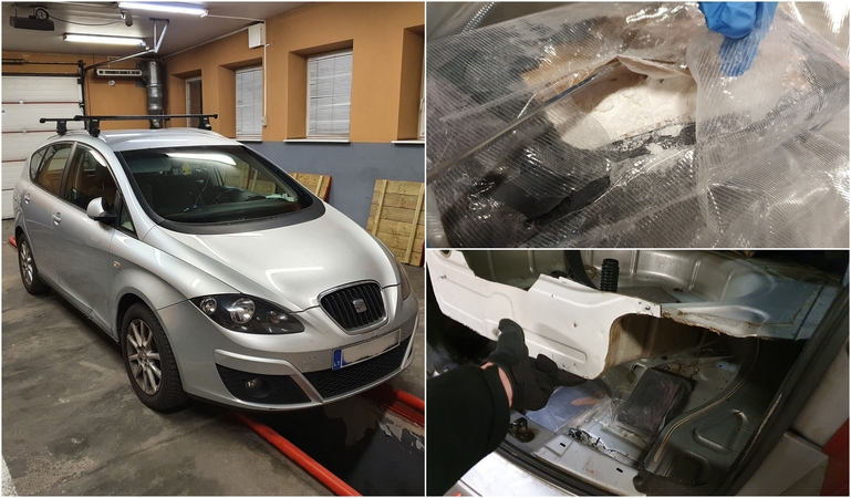 Sulaikyta didžiausia šiais metais kokaino kontrabanda: kaina juodojoje rinkoje – 0,5 mln. eurų