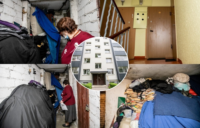 Daugiabučio rūsį sandėliu ir miegamuoju pavertęs vyras: duokite didesnę pensiją ir tvarkingą butą
