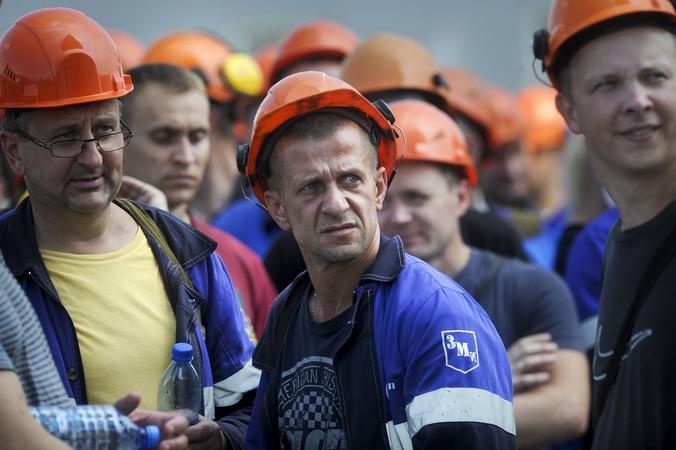 „Belaruskalij“ streikininkai: ES streikuojantiems baltarusiams skyrė 53 mln. eurų 