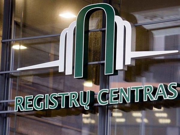 Registrų centro prekės ženklas – už 8,5 tūkst. eurų