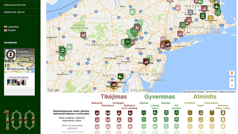Ar žinote, kur Amerikoje stovi Mindaugo pilis? 