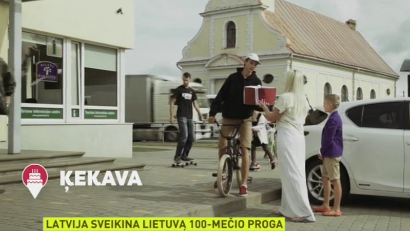 Šventiniame Latvijos sveikinime – Baltijos šalių vienybė 