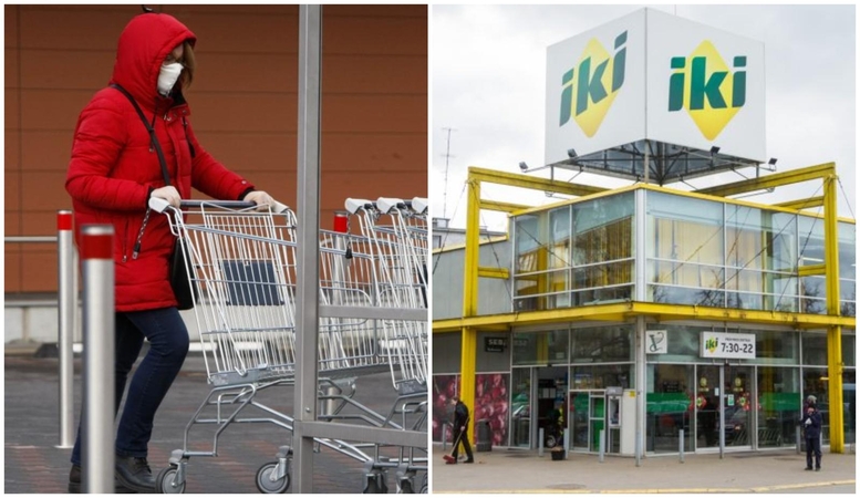 Prekybos tinklas „Iki“ prekiaus apsauginėmis veido kaukėmis