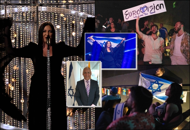 Dėl „Eurovizijos“ balų – šaršalas: Lietuvos politikai piktinasi Izraelio eksambasadoriaus žodžiais