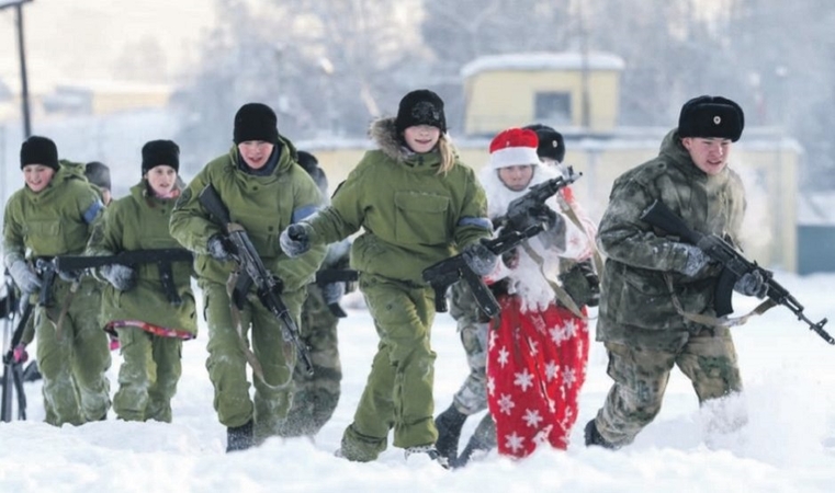 Kremliaus receptas: militarizuota sąmonė formuojama nuo mažens