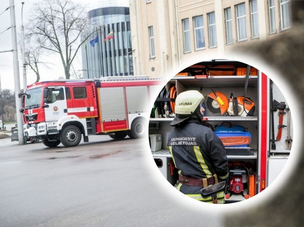 Nerami penktadienio naktis Kaune: policija su ugniagesiais šturmavo ne vieną slėptuvę