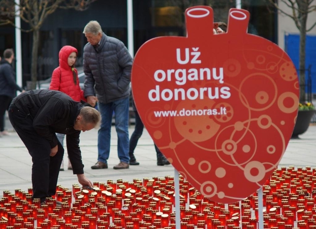 Dėmesys: organų donorystei skatinti organizuojami įvairūs renginiai, tačiau tokių donorų vis dar trūksta.
