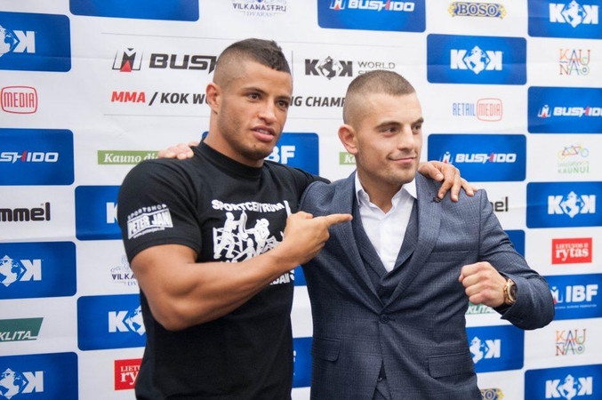 Ignas Barysas (dešinėje)