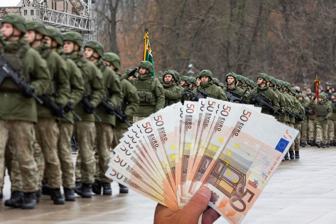 Kariuomenė meta masalą studentams – žada po 8 tūkst. eurų kasmet