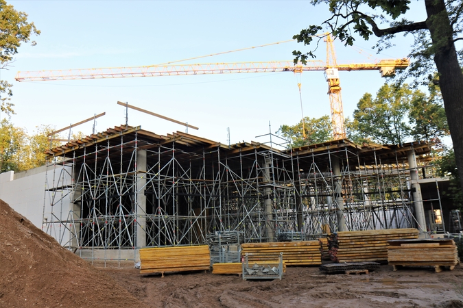 Iš renovuojamo Zoologijos sodo – svarbios naujienos