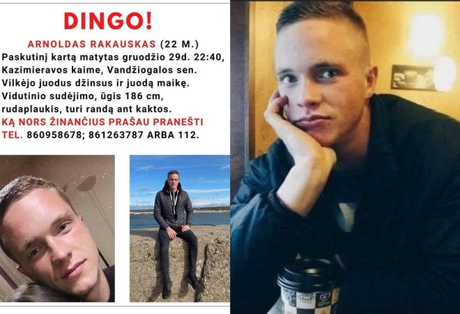 Gruodį dingęs jaunas vyras – vis dar nerastas: teisėsauga linksta prie vienos versijos