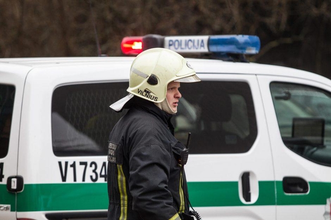 Vilniuje prie įvažiavimo į namą – daugiau nei šimtas minų