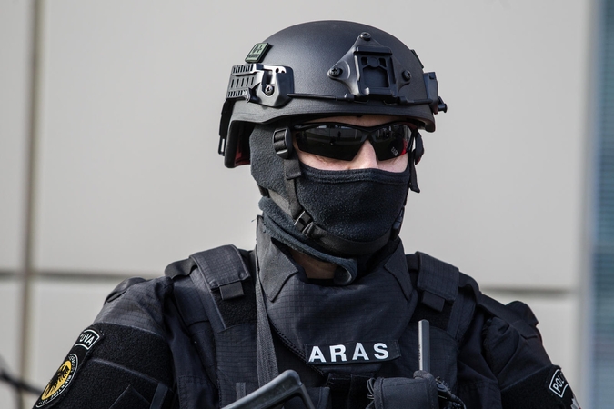 Prie rasto sprogmens pareigūnai budėjo visą naktį