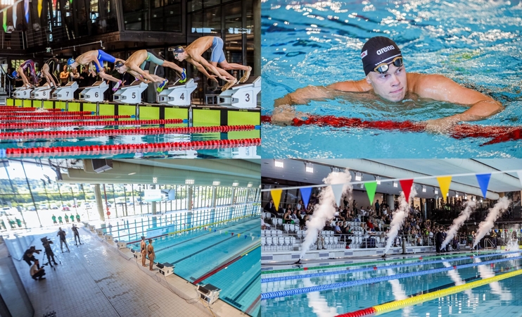 Ilgai laukta diena: atidarytas „Žalgirio“ arenos vandens sporto centras su olimpiniu baseinu 