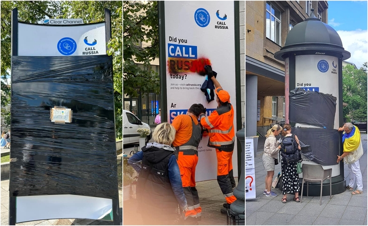 Sulaukus kritikos stabdoma iniciatyvos „Paskambink į Rusiją“ reklaminė kampanija