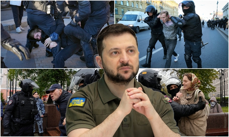 V. Zelenskis – rusams: būtent dabar sprendžiama, ar jūsų gyvenimai baigsis