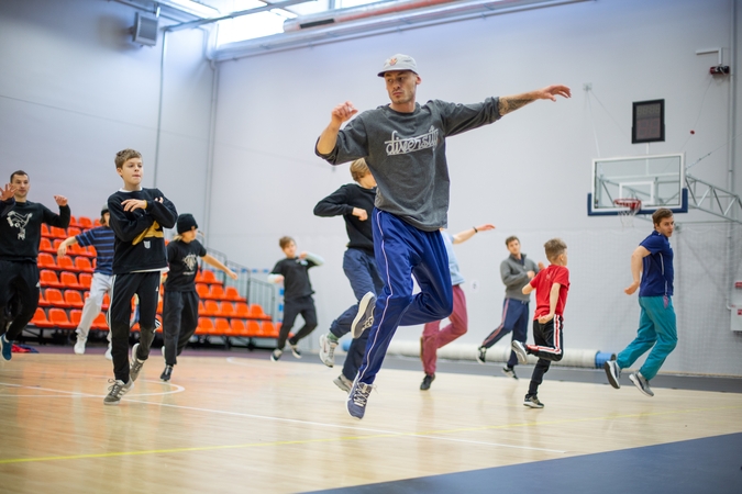 Lietuvos breiko šokėjams – kolegų lenkų patirtis