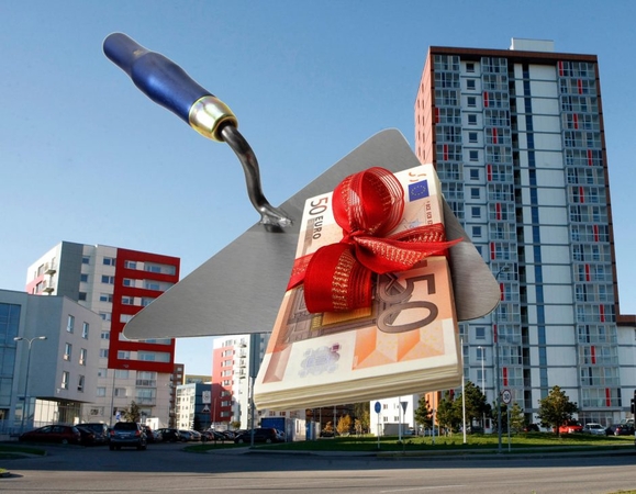 Būsto burbulą didina paklausa, algos, žaliavos