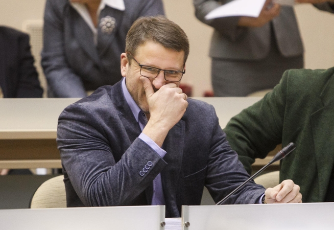 Pozicija: Ž.Garšva vengia klausimų dėl ikiteisminio tyrimo, susijusio su jo vadovaujama bendrove "Dextera".