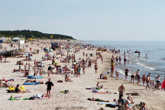 Mėlynosios vėliavos statusas suteiktas penkiems Lietuvos paplūdimiams