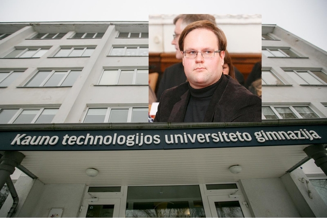 Pozicija: D.Boguševičius patvirtino, kad KTU gimnazijos administracija darė jam spaudimą.