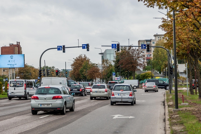 Savanorių prospektas žadėtos rekonstrukcijos nesulaukia