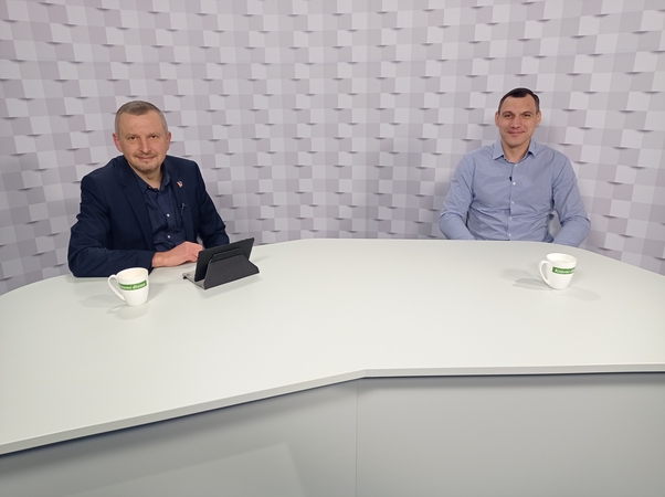 Gražvydas Muižys (iš kairės) ir Jonas Mačiulis