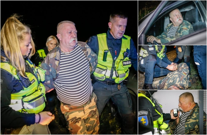 Pakeliui iš žvejybos – girto vyro nuotykiai