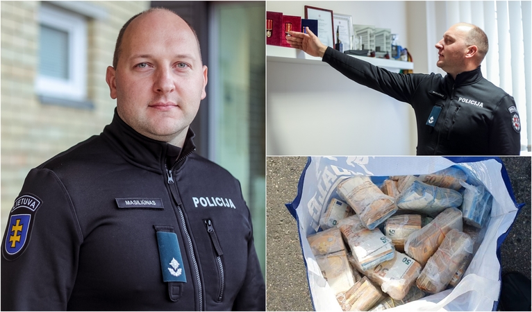 Įvertinimas: per šešiolika tarnybos, kurią V.Masiliūnas pradėjo nuo žemiausių pareigų, policijoje metų jis jau tris kartus pripažintas geriausiu Metų sekliu ir apdovanotas keturiais medaliais.