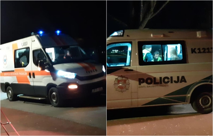Į Draugystės parką lėkė pareigūnai: rastos dvi girtos nepilnametės