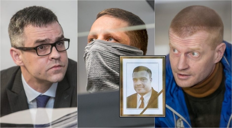 Arle Grabbi (kairėje), Ričardas Baika (viduryje), H.E.Ehvertas (dešinėje)