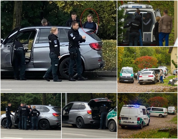Gausios pareigūnų pajėgos krėtė prabangų BMW ir vairuotojo namus: rasta narkotikų