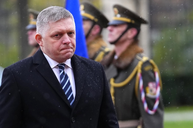 Slovakijos premjeras: Ukrainą kontroliuoja JAV