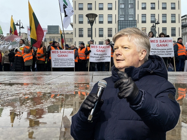 Ministras į klausimą, kada pasitrauks iš pareigų: baigsiu darbus ir išeisiu