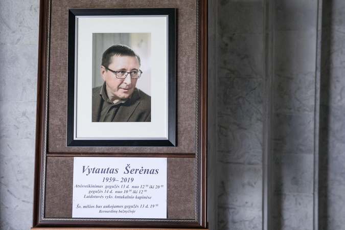 2019 mirė humoristas, laidos „Dviračio žinios“ vedėjas Vytautas Šerėnas.